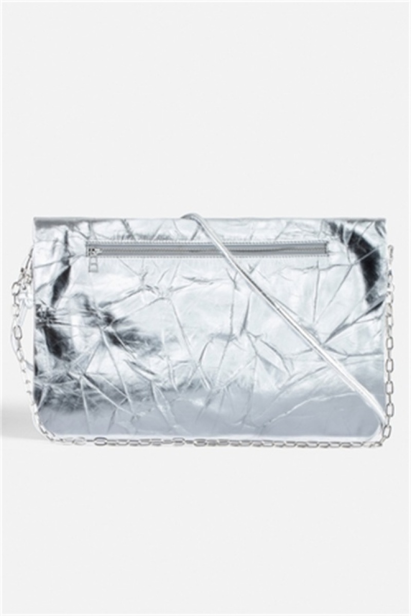 Silver Zadig And Voltaire Rock Xl Eternal Bag | ZV-256092