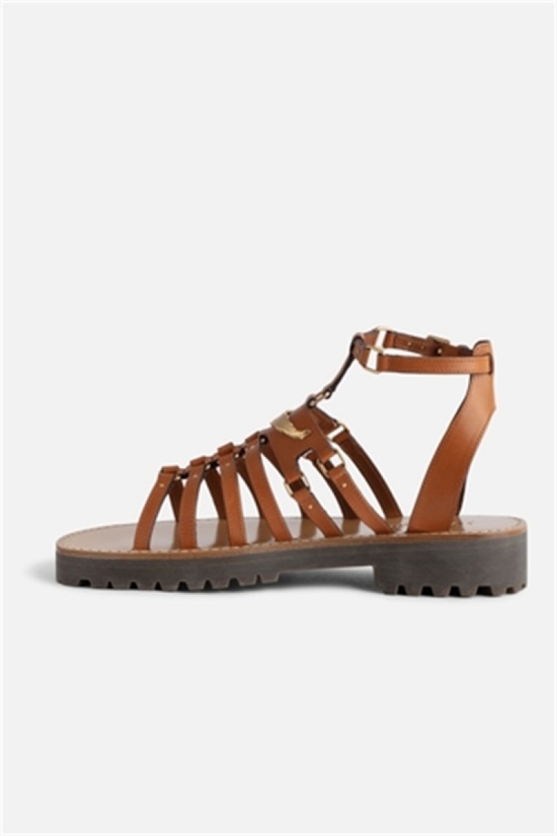 Tawny Zadig And Voltaire Joe Sandals | ZV-255790